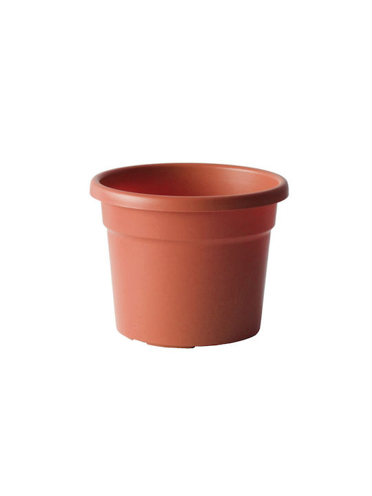 Viomes Cylindro Nr Pot Plastic Cinnamon 20x20x15cm.