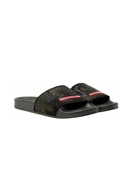 Replay Men's Slides Black