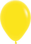 Set of 50 Balloons Latex Yellow