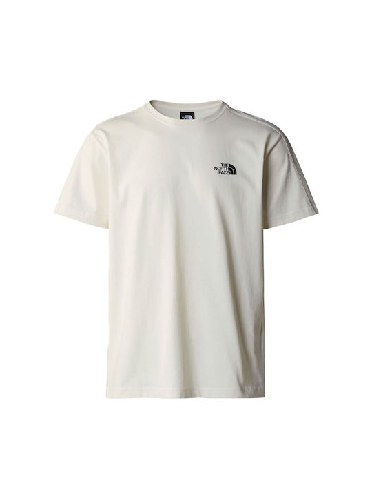 The North Face Outdoor T-shirt Bărbătesc cu Mânecă Scurtă Ecru
