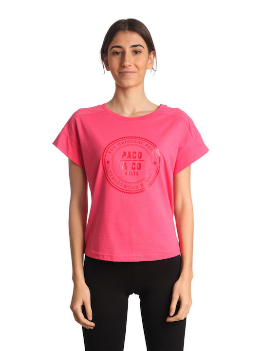 Paco & Co Women's T-shirt Fuchsia