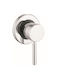 Interflex Built-in Faucet Mixer for Shower 3 Exits Silver