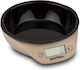 Nava Misty Ψηφιακή Ζυγαριά Κουζίνας με Κάδο έως 5kg Μπεζ