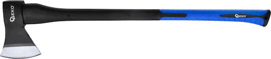 Geko G72225 Geko Axe Length 89cm and Weight 1.6kg with Fiberglass Handle