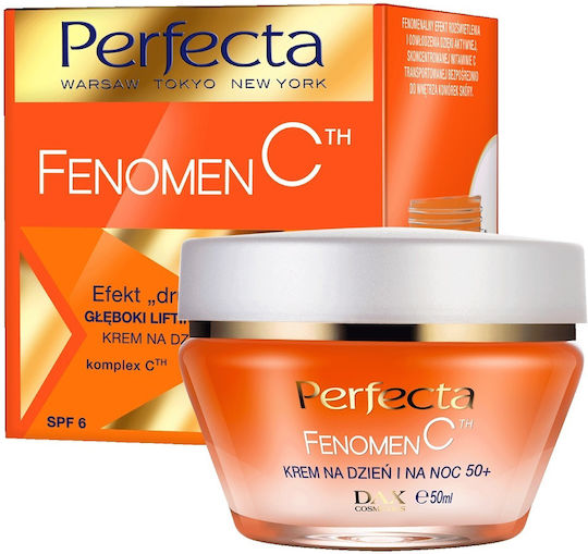 Perfecta Fenomen C Light Κρέμα Προσώπου με SPF6 για Ενυδάτωση & Ακμή με Ρετινόλη & Υαλουρονικό Οξύ 50ml