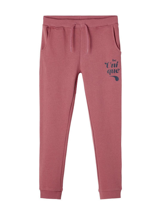 Name It Kids Sweatpants Dark pink