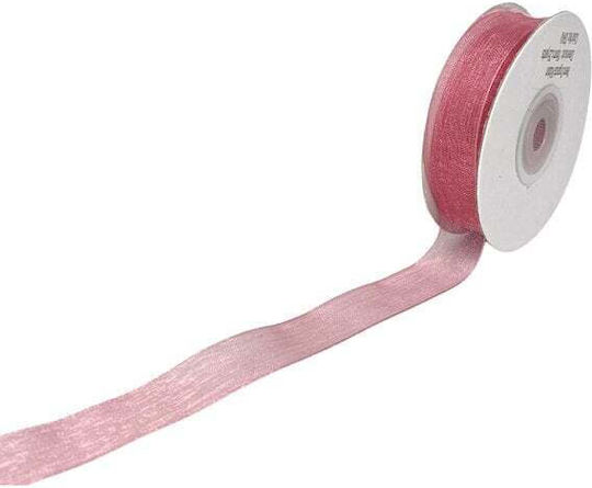 DNK Packaging Organza Band Monochrom Rosa