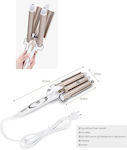 Kemei KM-1010 Curling Iron pentru părul ondulat 22mm 45W