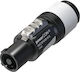 Neutrik Βυσμα Τροφ.ac Εξοδου Προεκτ >6-12 Mm Γκρι Nac3fxxb-w-s