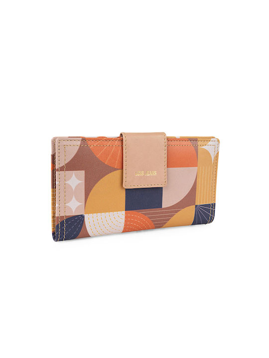 Lois Large Leather Women's Wallet with RFID Gold