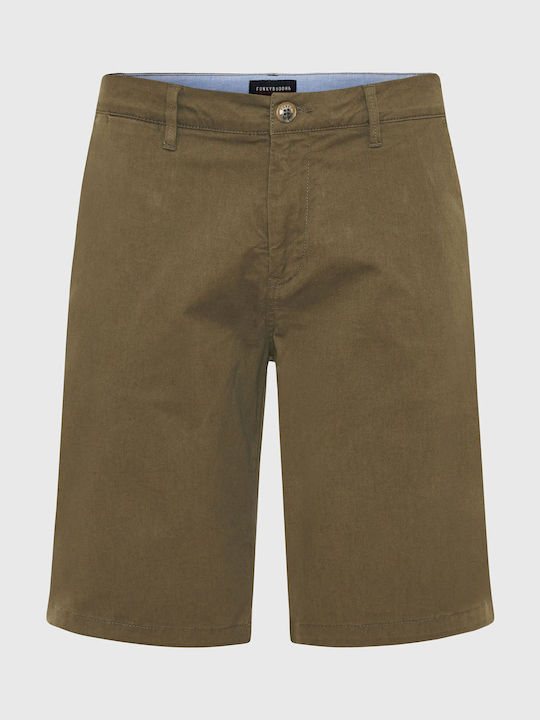 Funky Buddha Men's Shorts Chino Khaki