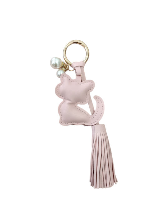 Women's Starrydrip Keyring Kitten Pink