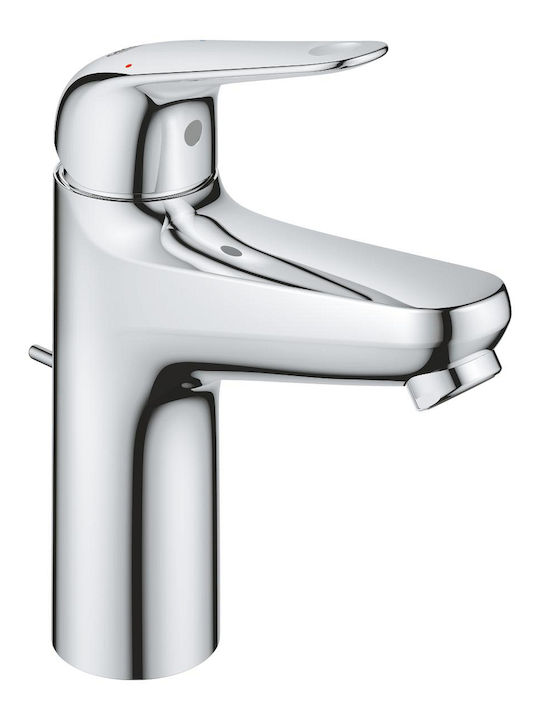 Grohe Euroeco Αναμεικτική Μπαταρία Νιπτήρα Ασημί