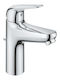 Grohe Euroeco Αναμεικτική Μπαταρία Νιπτήρα Ασημί