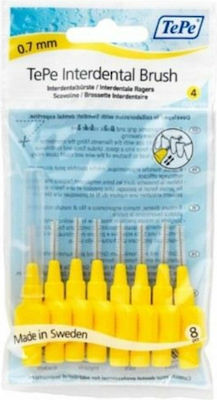 TePe Original Interdental Brushes 0.7mm Yellow 8pcs