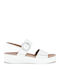 Anatomic Women's Leather Platform Shoes White