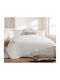 Nef-Nef Homeware Colorfull Coverlet King Size Microfiber Beige 270x270cm