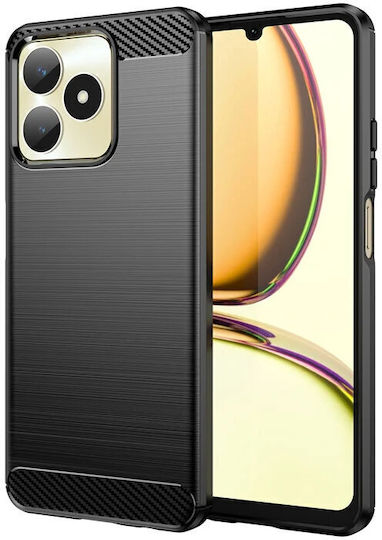 Back Cover Πλαστικό / Σιλικόνης Μαύρο (Realme Note 50)