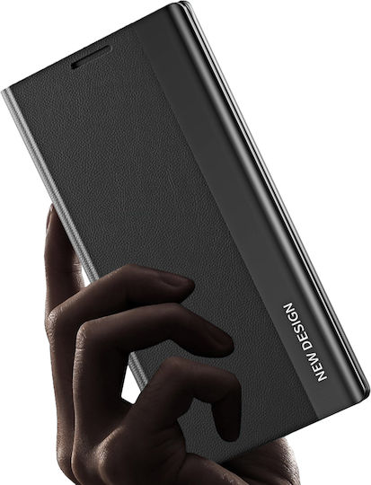 Erbord Book Piele artificială / Plastic Negru (Galaxy S22 Ultra 5G)