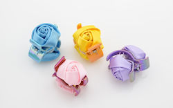 Hair Clip with Flower Purple 1pcs