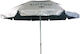 Maui & Sons Folding Beach Umbrella Aluminum Dia...