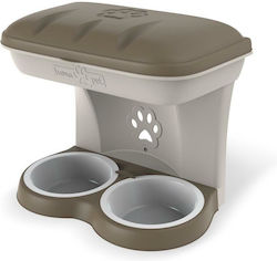 Bama Kunststoff Schalen Futter & Wasser 2x