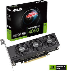 Asus GeForce RTX 4060 8GB GDDR6 LP BRK OC Edition Κάρτα Γραφικών