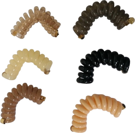 Ro-Ro Accessories Σπιράλ Λαστιχάκι Πολύχρωμο