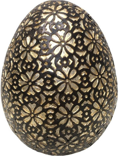 Zen Collection Πασχαλινό Αυγό Polyresin Καφέ 15x11x11εκ.