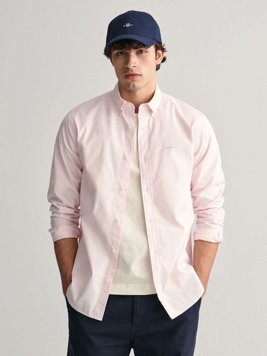 Gant Men's Shirt Cotton Pink