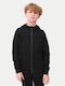 4F Kids Cardigan with Hood Black