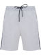 Costum De Baie Bărbați Pantaloni Scurți Albi