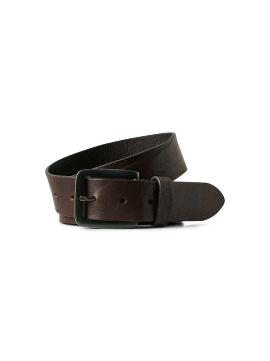 Jack & Jones Men's Leather Belt Black 12152757