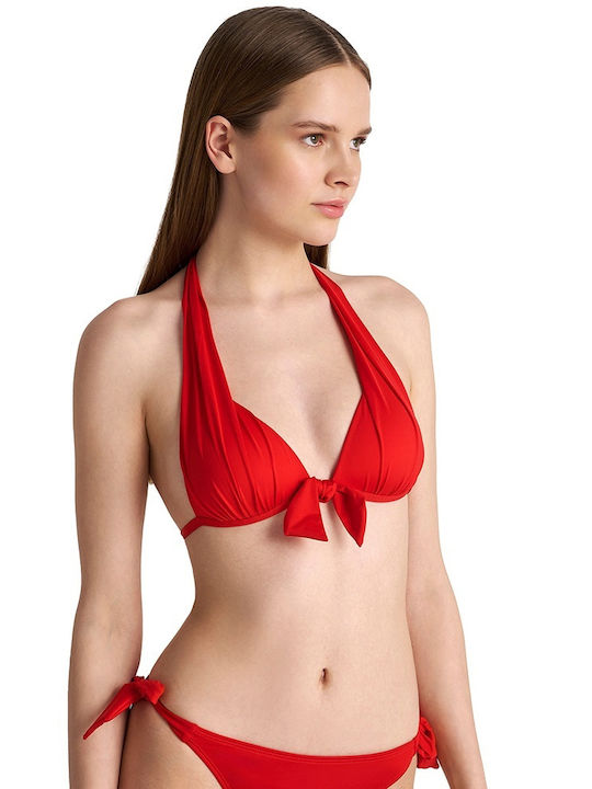 Blu4u Bikini Τριγωνάκι με Ενίσχυση Κόκκινο