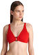 Bikini Triangle D Cup Red