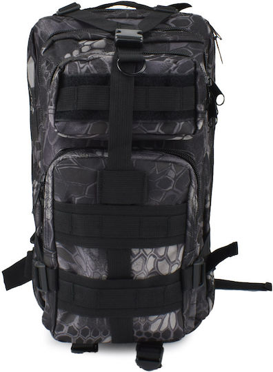 Mcan Military Backpack Backpack made of Polyester Black 30lt