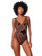 Triumph One-Piece Swimsuit with Padding Brown