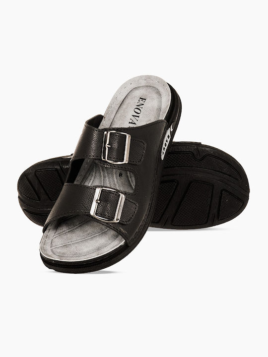 Herrensandalen in Schwarz Farbe