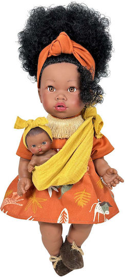 Nines D'onil Handgemachte Puppe 'alica Con Bebe' 40cm