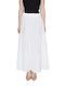 Jacqueline De Yong High Waist Skirt in White color