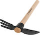 Truper Cultivator with Three Prongs Hand with Pole 36cm and Wooden Handle