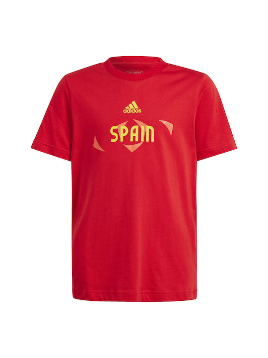 Adidas Kinder T-shirt BETTER SCARLET Spain