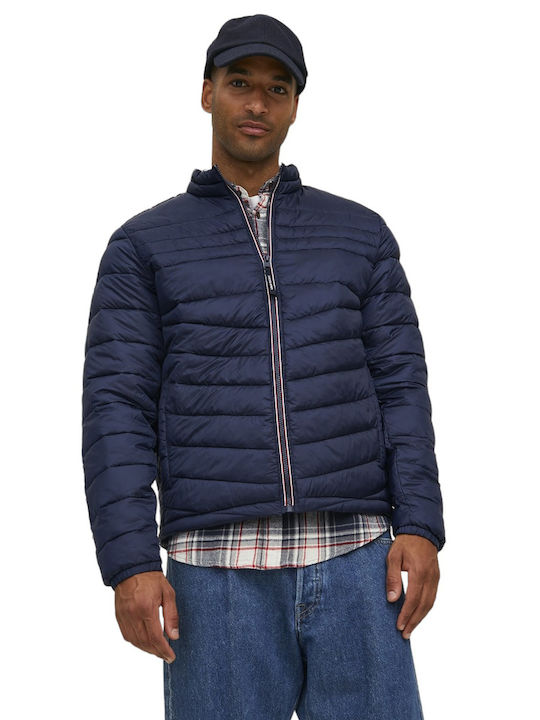 Jack & Jones Мъжко Яке Puffer Тъмносин Блейзър