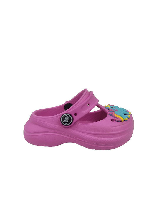 Cubanitas Children's Beach Clogs Pink