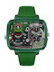 Nubeo Digital Watch Battery in Green / Green Color