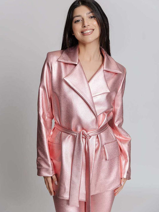 Twenty 29 Long Women's Blazer Pink