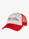 Jockey mit Netz Rot
