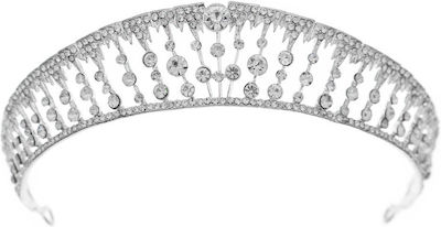 J2977 - Silver hair tiara