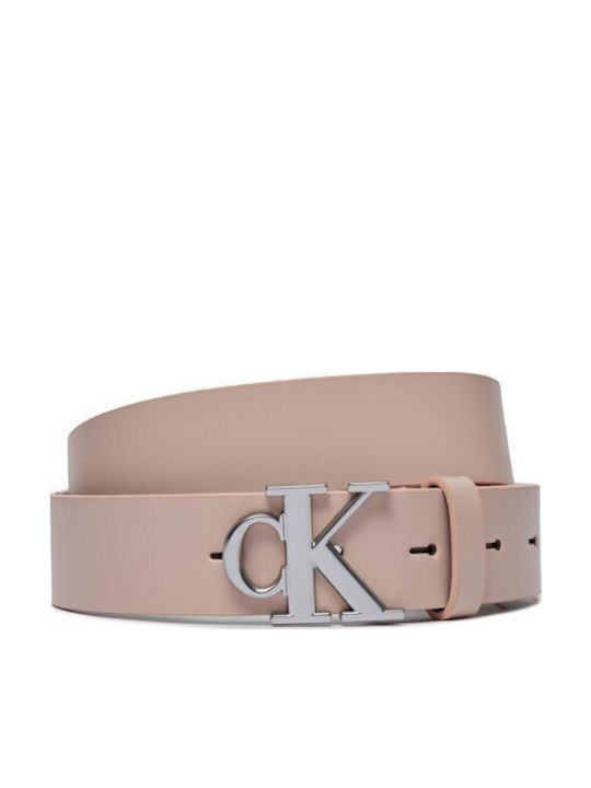 Calvin Klein Damen Gürtel Aus Leder Rosa