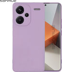 Sonique Back Cover Silicone / Fabric Purple (Redmi Note 13 Pro+)